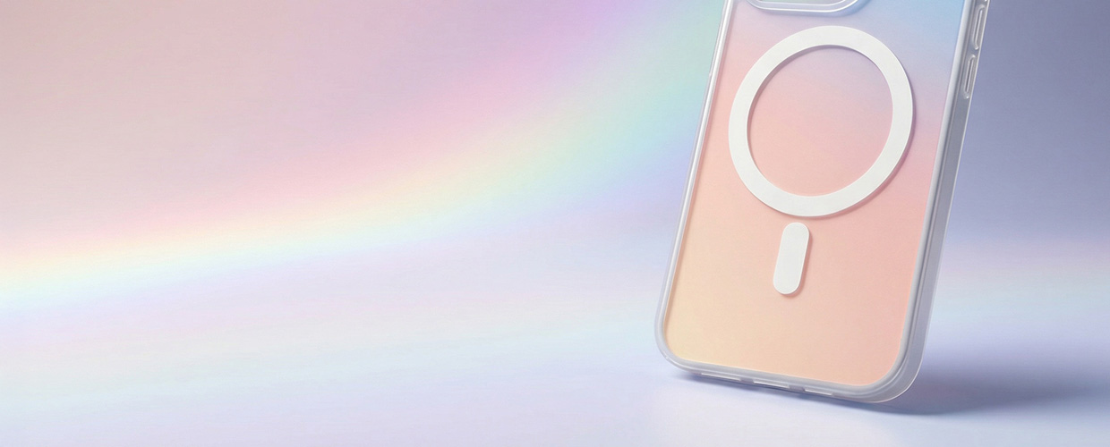 Holograficzne etui z MagSafe 3mk HARDY® PrisMag Case™