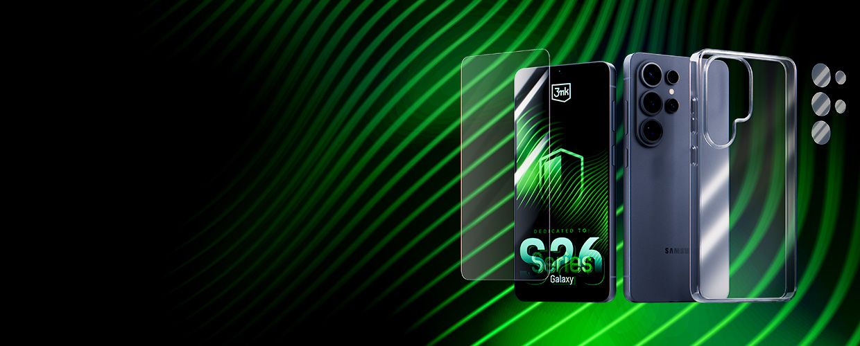 Galaxy S26 series - etui, folie i szkła już dostępne!