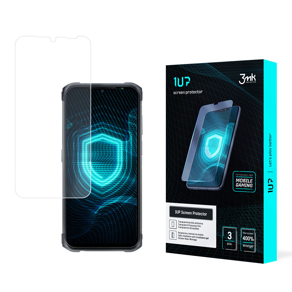 REY Bildschirmschutz 3er Pack Für ULEFONE Armor 12 5G - Gehärtetes Glas 9H+