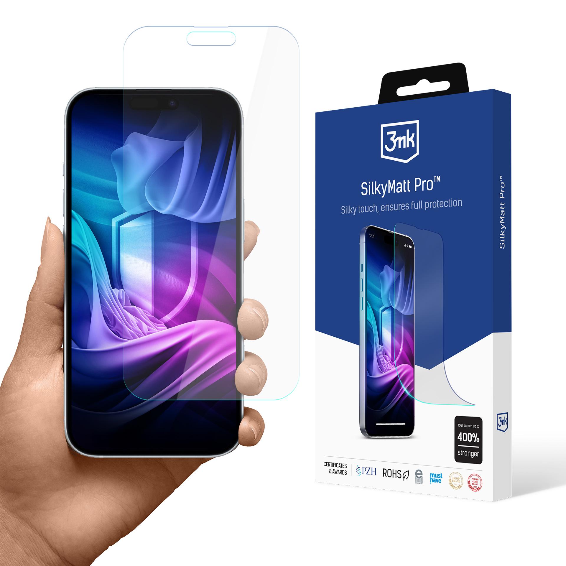 Folia matowa na Apple iPhone 17 - 3mk SilkyMatt Pro