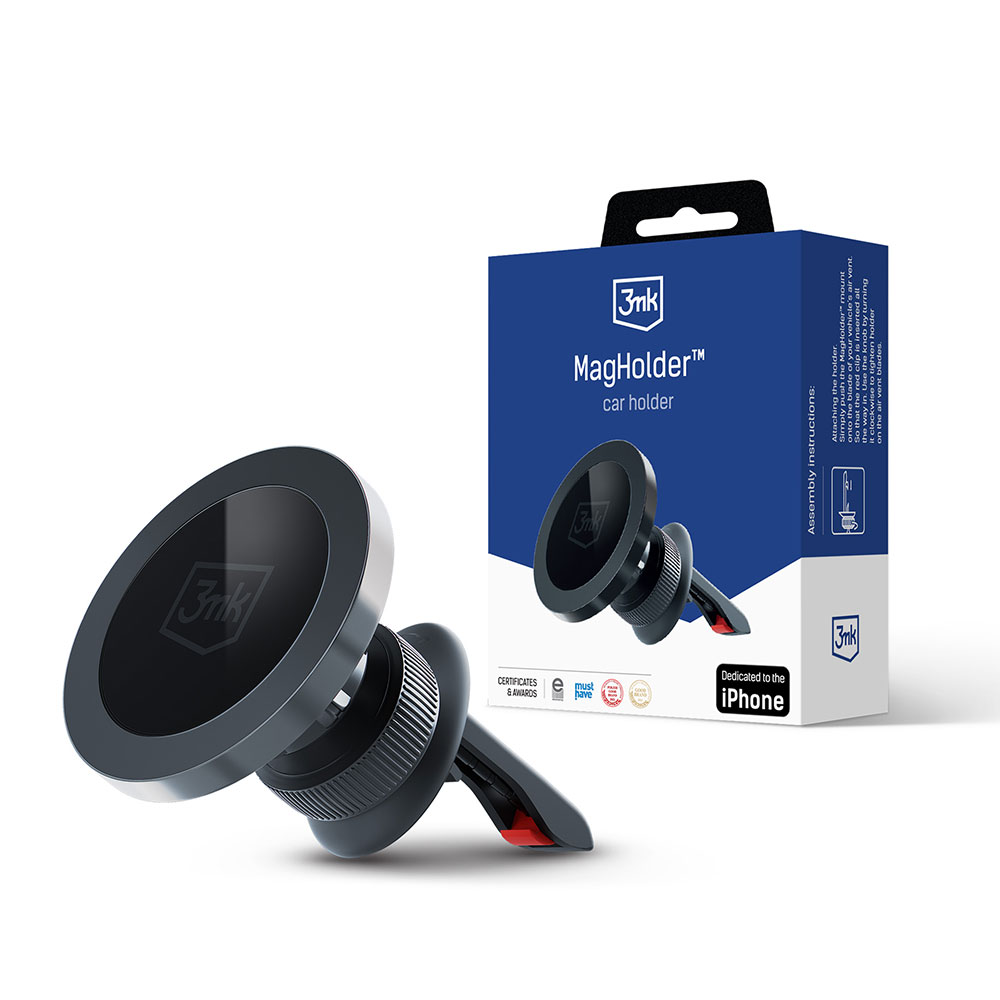 Magnetyczny uchwyt samochodowy do iPhone'a - 3mk MagHolder
