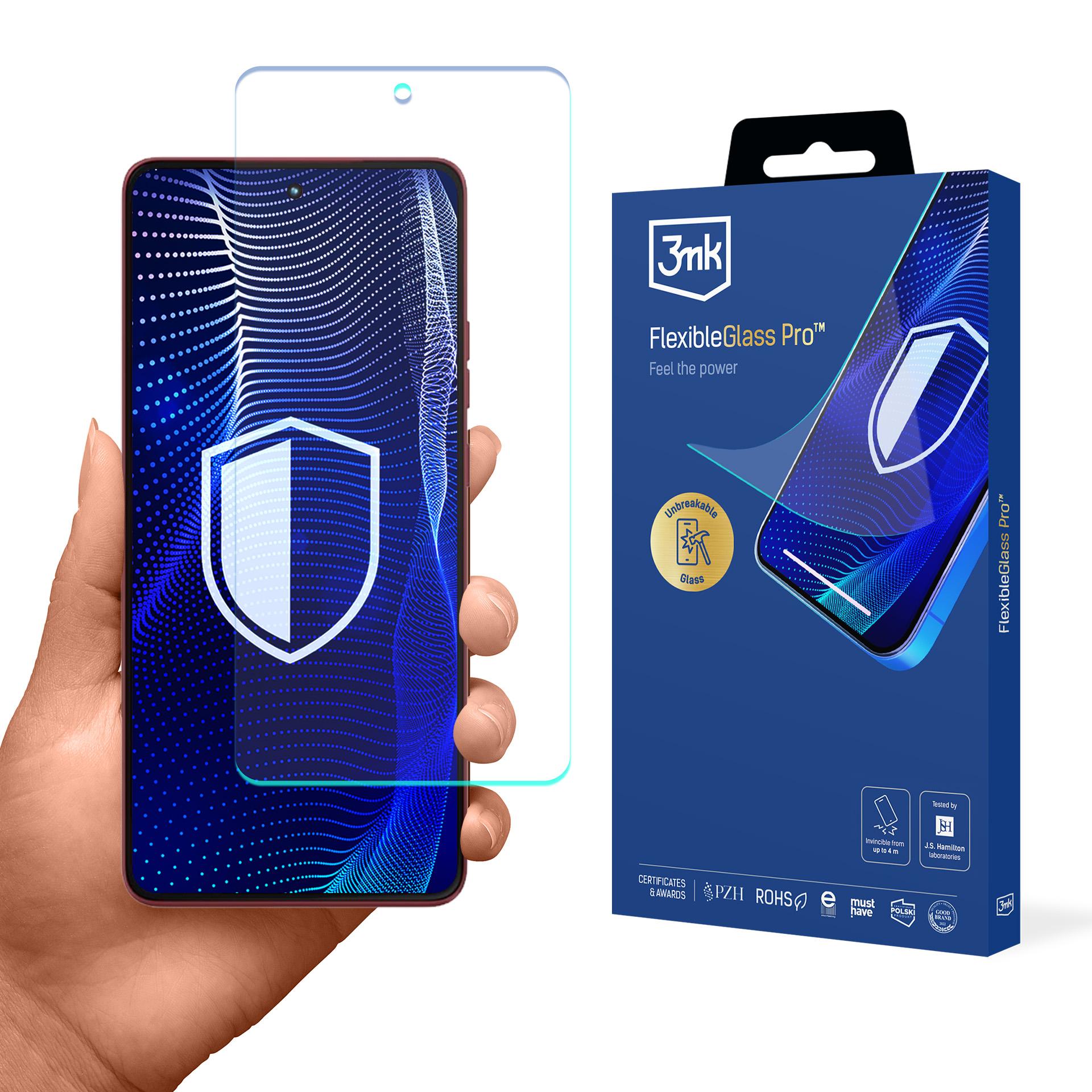 Nietłukące się szkło na Motorola Moto G86 / G86 Power - 3mk