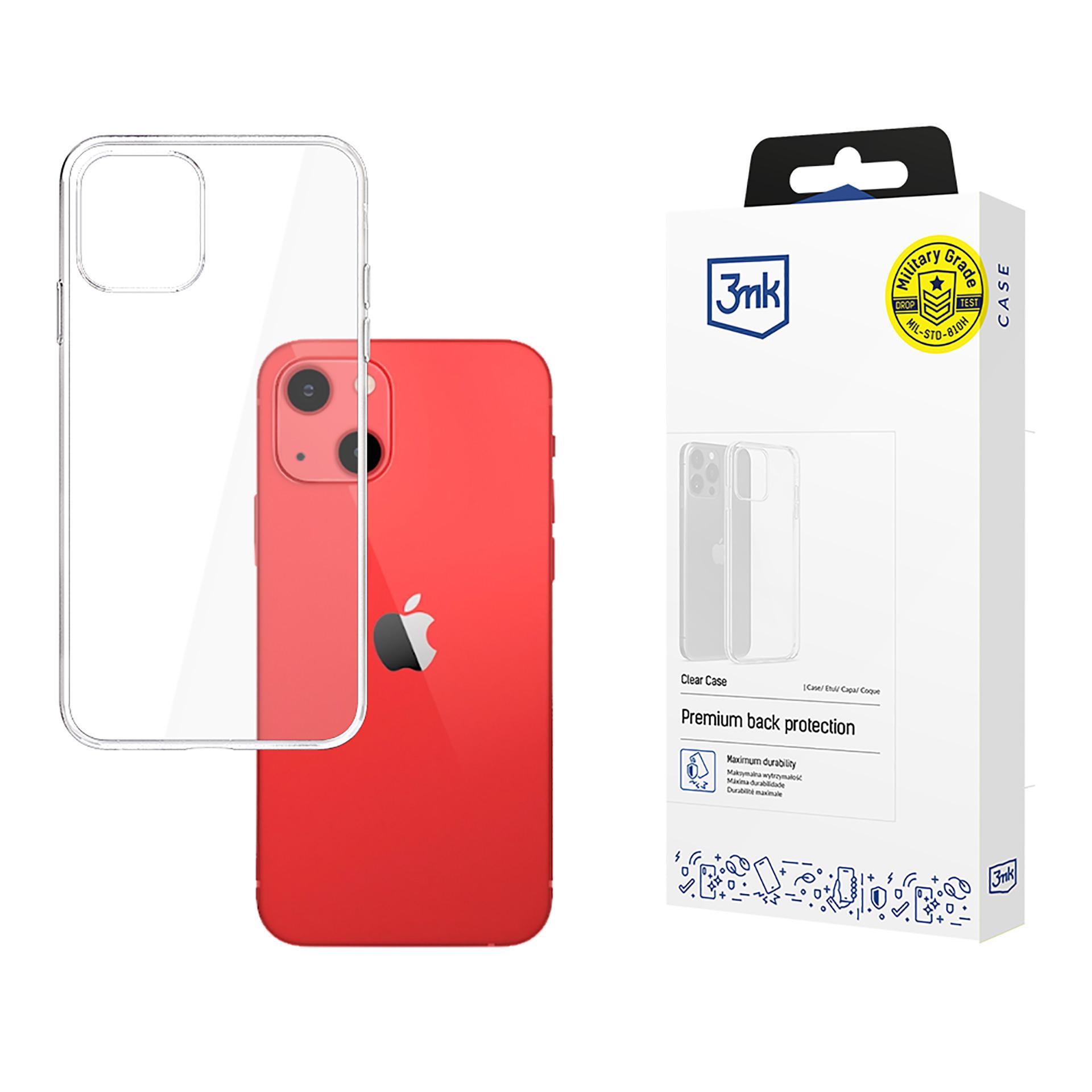 Etui na Apple iPhone 13 - 3mk Clear Case