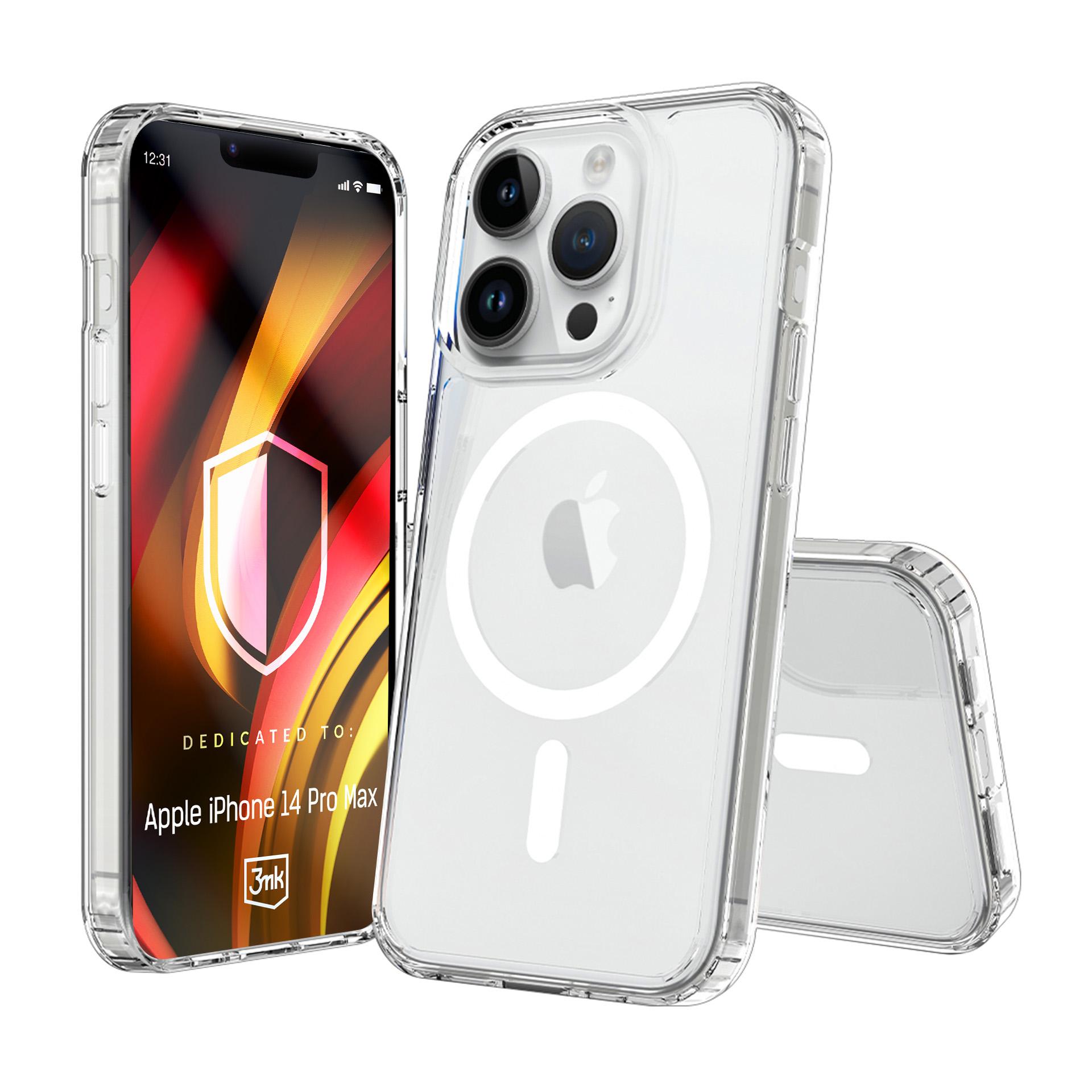 Pancerne etui na Apple iPhone 14 Pro Max - 3mk HARDY® LiqForce MagCase™