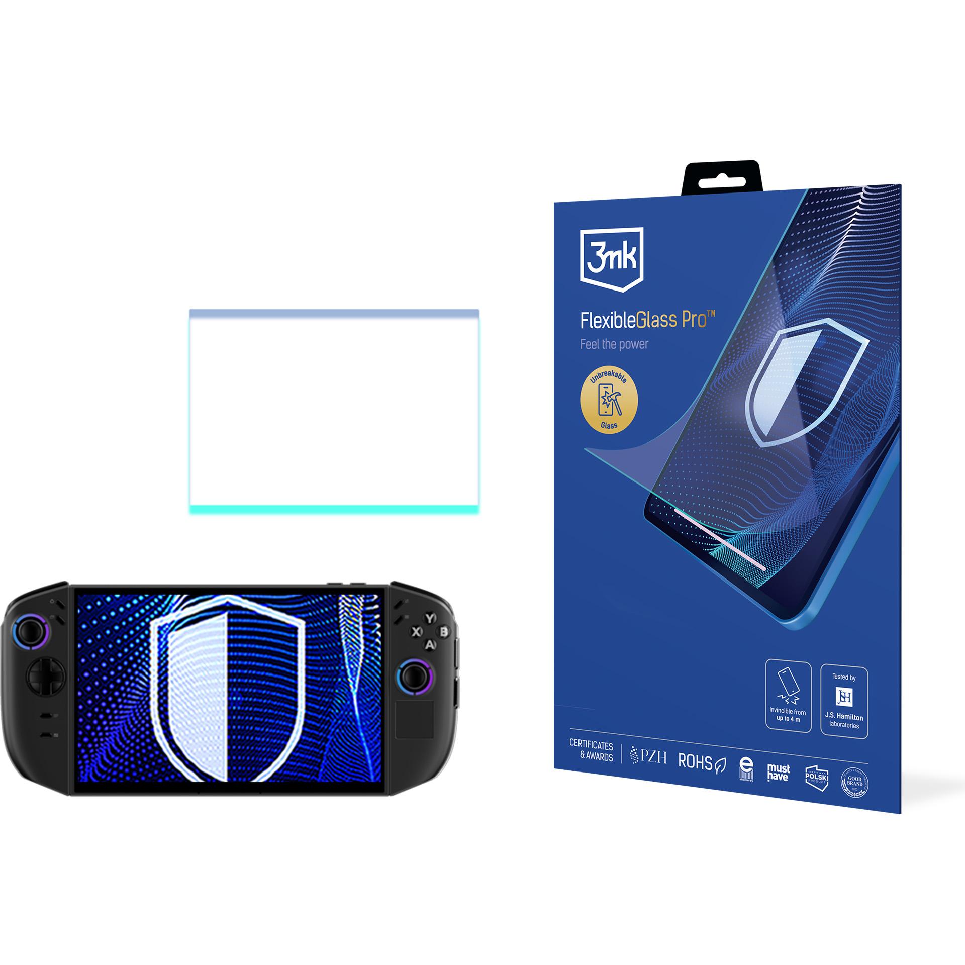 Nietłukące się szkło na Lenovo Legion Go 2 - 3mk FlexibleGlass Pro