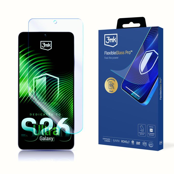 Nietłukące się szkło na Samsung Galaxy S26 Ultra - 3mk