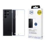 Ultralekkie etui na Samsung Galaxy S22 Ultra 5G - 3mk Just20g Clear Case