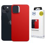 Etui silikonowe z MagSafe na Apple iPhone 14 Plus - 3mk HARDY® Mellow MagCase™ Red