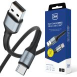 Kabel 2m 18W 9V/A2 QC 3.0 3mk Hyper Cable N-SERIES USB-A to USB-C 18W™ Black