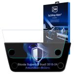 Matowa folia ochronna na ekran nawigacji do Skoda Superb 3 Amundsen-Bolero (2015 - 2024) - 3mk TechWrap Matte™ Center Display