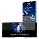 Matowa folia ochronna na ekran nawigacji do Toyota C-HR 12,3" (2024 - 2026) - 3mk TechWrap Matte™ Center Display