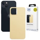 Etui silikonowe z MagSafe na Apple iPhone 15 Plus - 3mk HARDY® Mellow MagCase™ Yellow