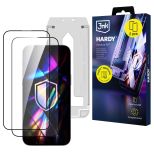 2x Szkło hartowane z aplikatorem na Apple iPhone 14 Pro - 3mk HARDY® Hardura 9H™