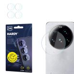 Szkło na obiektyw aparatu do Xiaomi 15 Ultra - 3mk HARDY® Fusion Lens Protection™