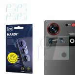 Szkło na obiektyw aparatu do Nubia Z70 Ultra - 3mk HARDY® Fusion Lens Protection™