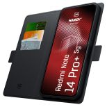 Etui z klapką na Redmi Note 14 Pro+ - 3mk HARDY® Foldy Case™