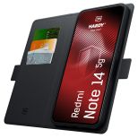 Etui z klapką na Redmi Note 14 5G - 3mk HARDY® Foldy Case™