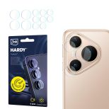 Szkło na obiektyw aparatu do Huawei Pura 80 Pro - 3mk HARDY® Fusion Lens Protection™