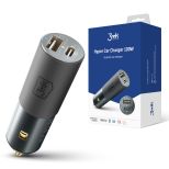 Ładowarka samochodowa PD QC PPS USB-C USB-A 3mk Hyper Car Charger 100W