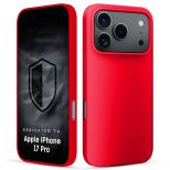 Etui silikonowe na Apple iPhone 17 Pro/ 18 Pro - 3mk HARDY® Mellow Case™ Red