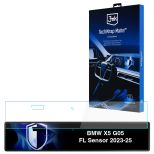 Matowa folia ochronna na ekran nawigacji do BMW X5 G05 FL Sensor 2023-25 - 3mk TechWrap Matte™ Center Display