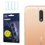 Szkło na obiektyw aparatu do Nokia 2.3 - 3mk HARDY® Fusion Lens Protection™
