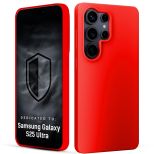 Etui silikonowe na Samsung Galaxy S25 Ultra - 3mk HARDY® Mellow Case™ Red