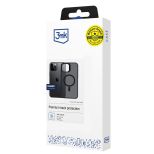 Przydymione etui z MagSafe na Samsung Galaxy S26 FE - 3mk HARDY® Hazy MagCase™ Black
