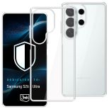 Przezroczyste etui na Samsung Galaxy S26 Ultra - 3mk HARDY® Vision Case™