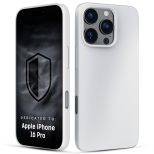 Etui silikonowe z MagSafe na Apple iPhone 16 Pro - 3mk HARDY® Mellow MagCase™ White