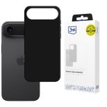 Etui silikonowe na Apple iPhone Air - 3mk HARDY® Mellow Case™ Black