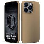 Etui silikonowe z MagSafe na Apple iPhone 14 Pro Max - 3mk HARDY® Mellow MagCase™ Gold