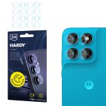 Szkło na obiektyw aparatu do Motorola Moto G87 - 3mk HARDY® Fusion Lens Protection™