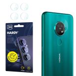 Szkło na obiektyw aparatu do Nokia 7.2 - 3mk HARDY® Fusion Lens Protection™