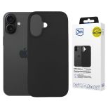Luksusowe etui na Apple iPhone 16 - 3mk HARDY MagSilicone Graphite