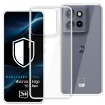 Przezroczyste etui na Motorola Edge 50 Neo - 3mk HARDY® Vision Case™