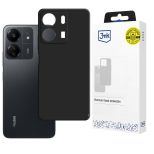 Etui silikonowe na Poco C65 - 3mk HARDY® Mellow Case™ Black