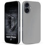 Etui silikonowe na Apple iPhone 17 - 3mk HARDY® Mellow Case™ Gray