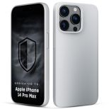Etui silikonowe z MagSafe na Apple iPhone 14 Pro Max - 3mk HARDY® Mellow MagCase™ White
