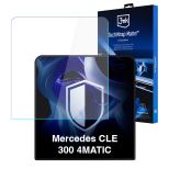Matowa folia ochronna na ekran nawigacji do Mercedes CLE 300 4MATIC (2023 - 2026) - 3mk TechWrap Matte™ Center Display