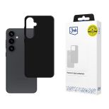 Etui silikonowe na Samsung Galaxy S25 - 3mk HARDY® Mellow Case™ Black