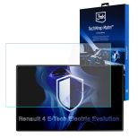 Matowa folia ochronna na ekran nawigacji do Renault 4 E-Tech Electric Evolution (2025 - ) - 3mk TechWrap Matte™ Center Display
