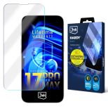 Superwytrzymała folia na Apple iPhone 17 Pro Max - 3mk HARDY® Tectra™ (dożywotnia gwarancja)
