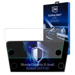 Matowa folia ochronna na ekran nawigacji do Skoda Octavia III Bolero (2017 - 2020) - 3mk TechWrap Matte™ Center Display