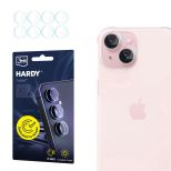 Szkło na obiektyw aparatu do Apple iPhone 15 - 3mk HARDY® Fusion Lens Protection™
