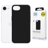 Etui silikonowe z MagSafe na Apple iPhone 16E/ iPhone 17E - 3mk HARDY® Mellow MagCase™ Black