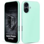 Etui silikonowe z MagSafe na Apple iPhone 16 Plus - 3mk HARDY® Mellow MagCase™ Teal