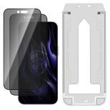 2x Szkło prywatyzujące z aplikatorem na Apple iPhone Air - 3mk Hardy Privzone 9H