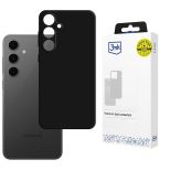 Etui silikonowe na Samsung Galaxy S24 FE - 3mk HARDY® Mellow Case™ Black