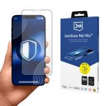 Matowe szkło hartowane na Apple iPhone 13/13 Pro/14/16E - 3mk HardGlass Matt Max